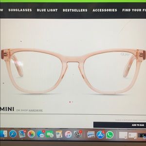 QUAY HARDWIRE MINI blue light glasses